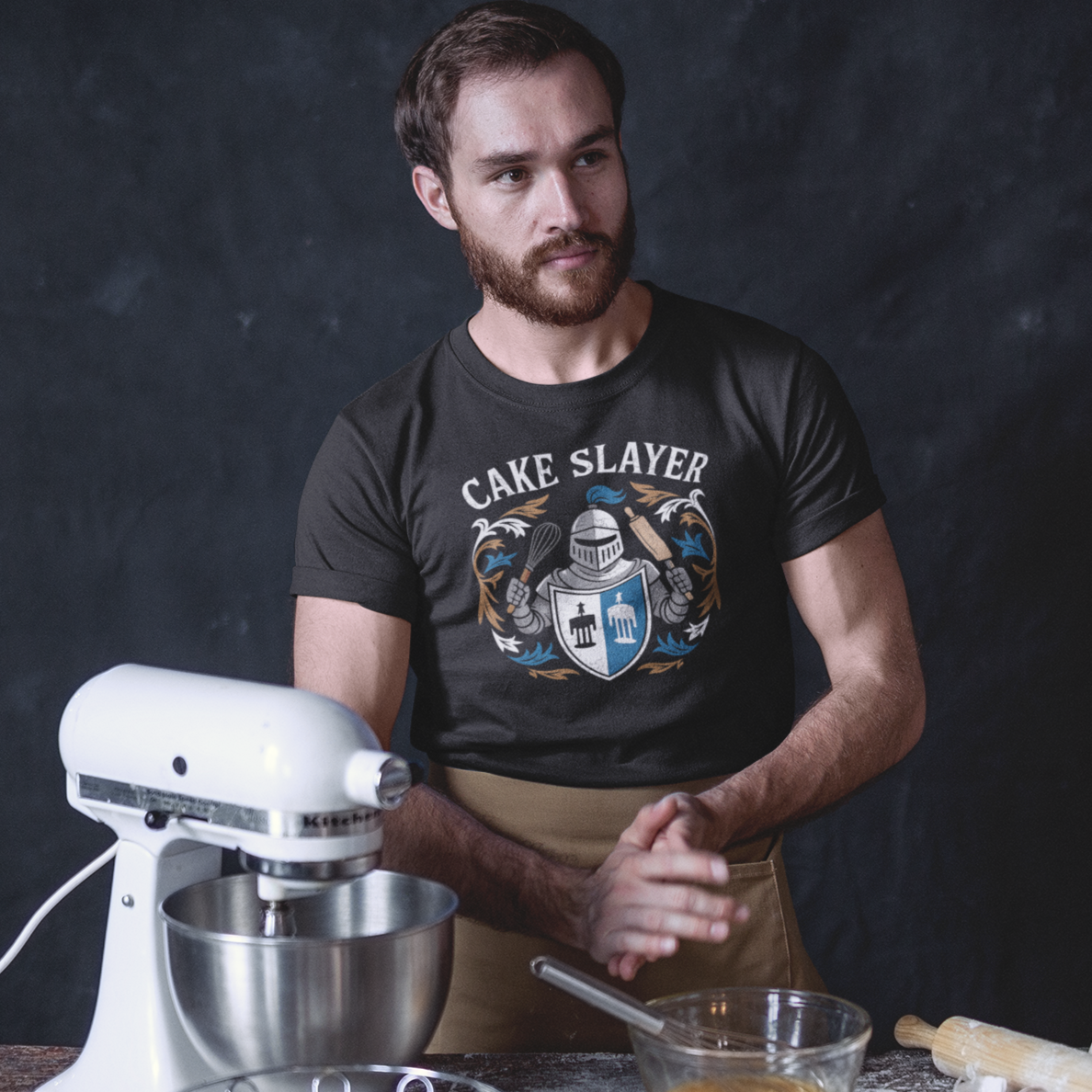 Cake Slayer Medieval Unisex Tee