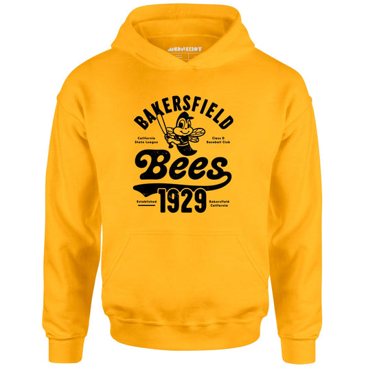 Bakersfield Bees - California - Vintage Defunct Baseball Teams - Unisex Hoodie