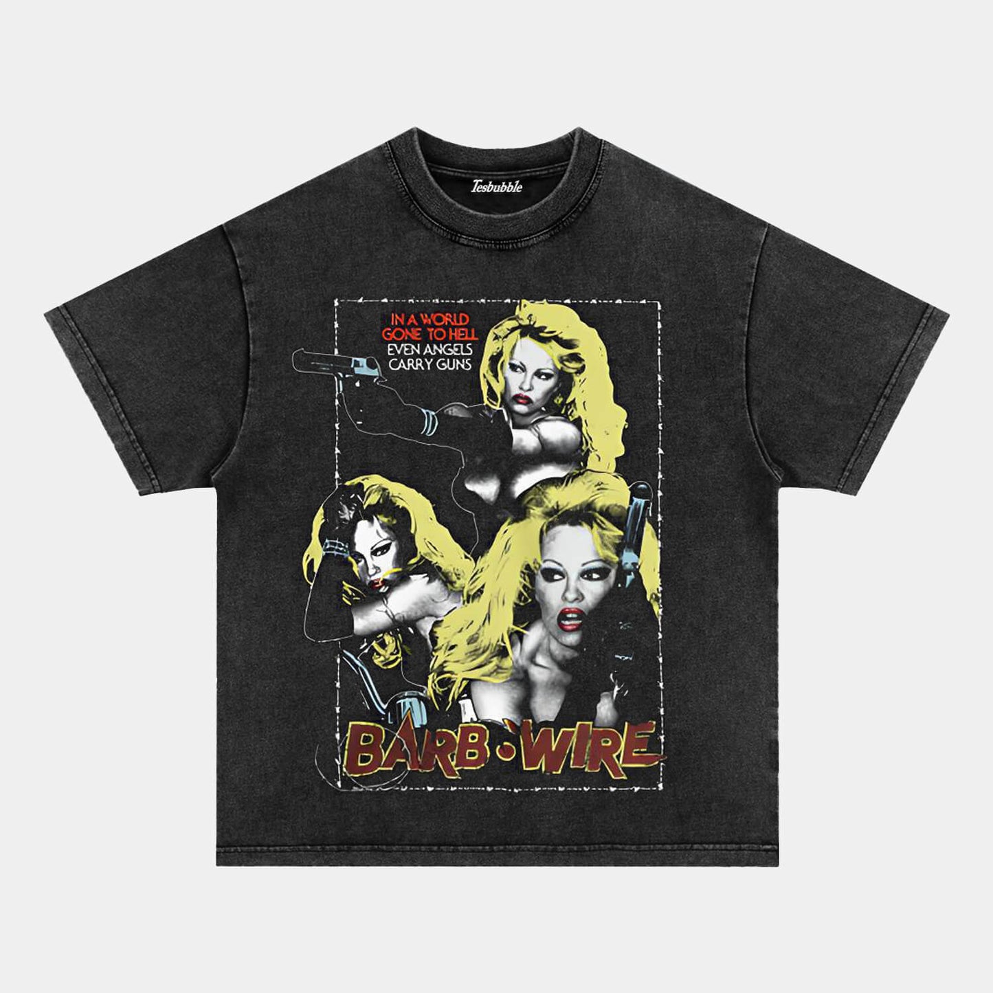 BARB WIRE-DONâ€™T CALL ME BADE TEE - clothing by TeeHivey.com (Image 2)