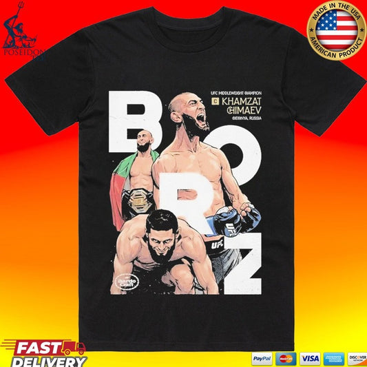 Bardo Craft Khamzat Chimaev Ufc T-shirt