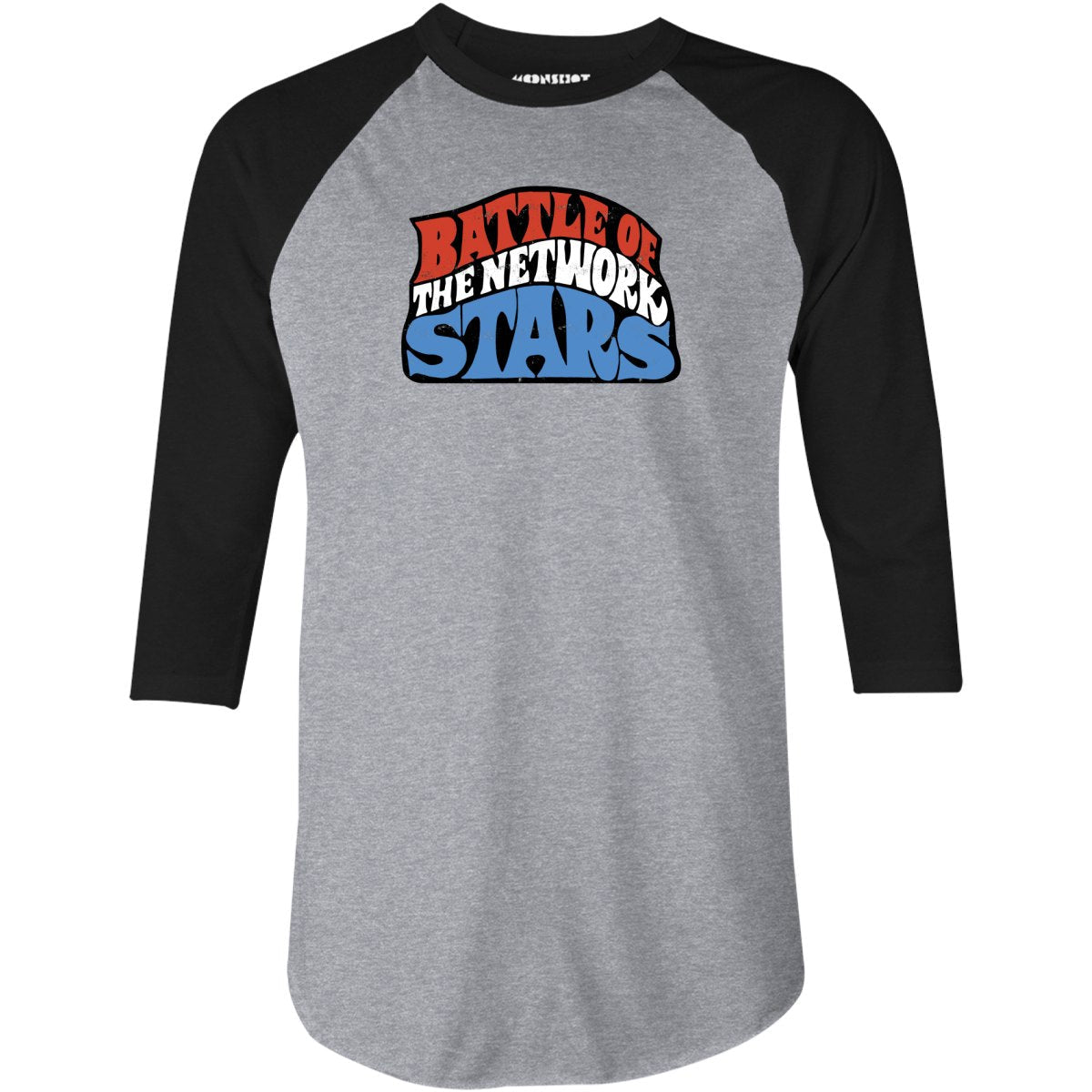 Battle of the Network Stars - 3/4 Sleeve Raglan T-Shirt
