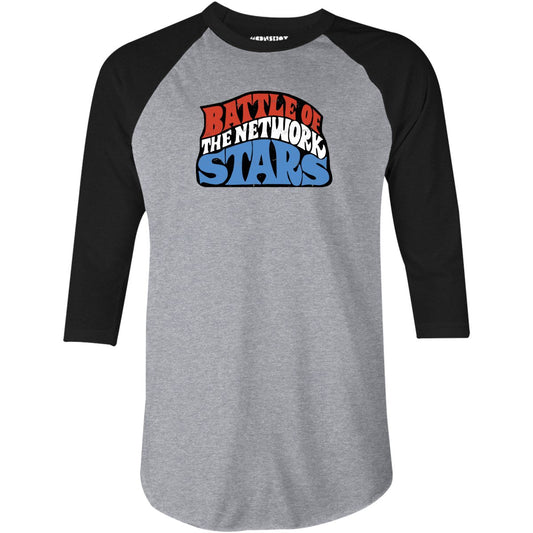 Battle of the Network Stars - 3/4 Sleeve Raglan T-Shirt