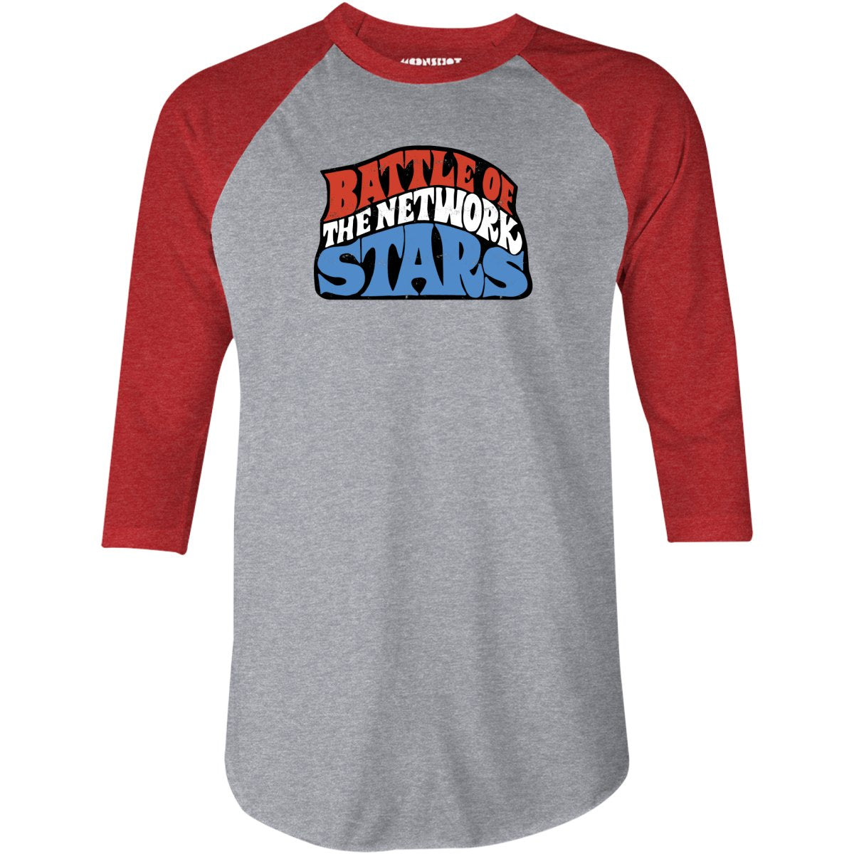 Battle of the Network Stars - 3/4 Sleeve Raglan T-Shirt