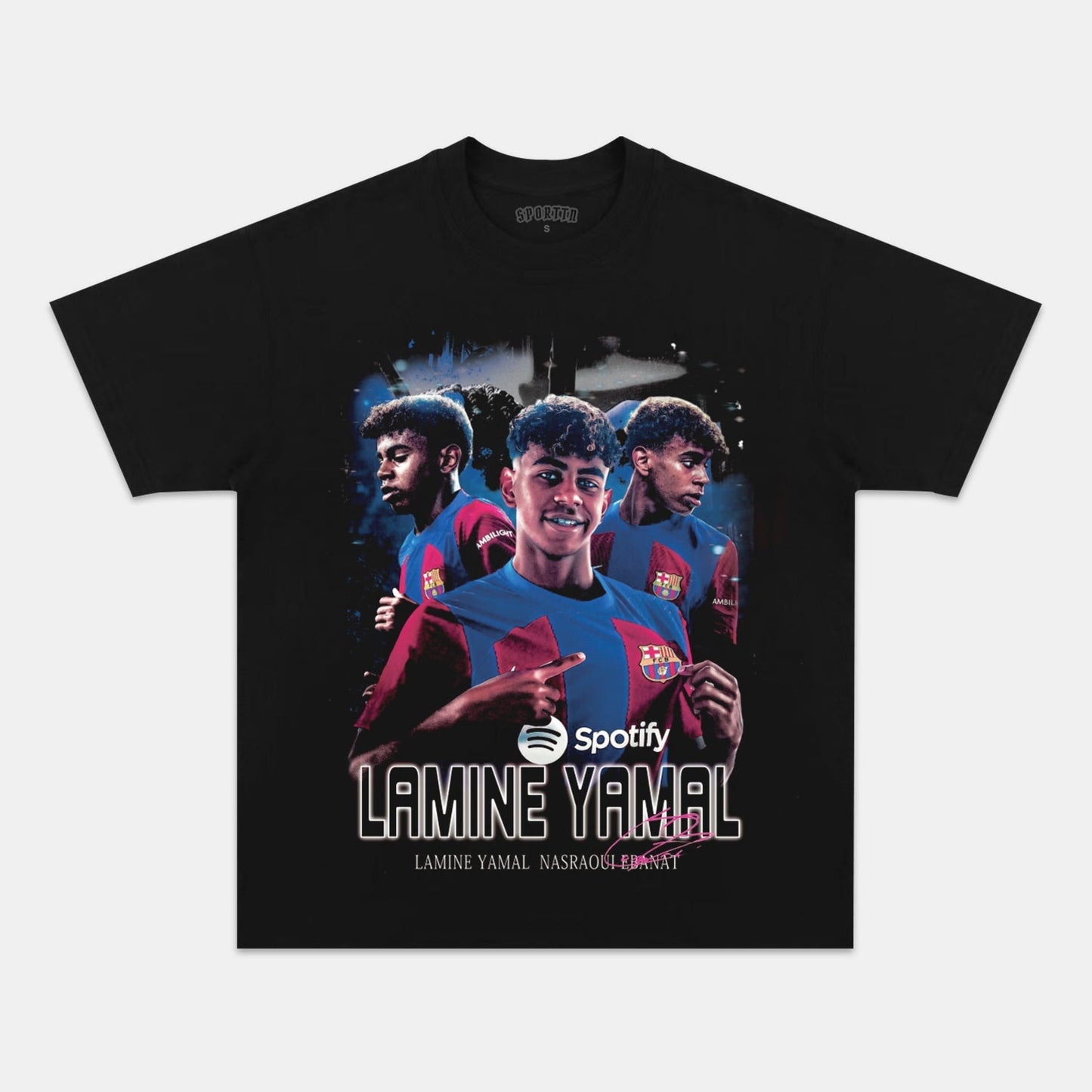 LAMINE YAMAL TEE Style002 - clothing by TeeHivey.com (Image 1)