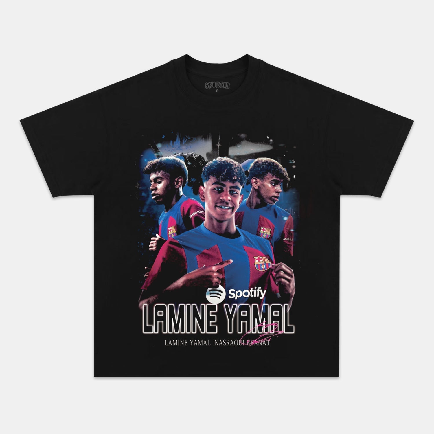 LAMINE YAMAL TEE Style002 - clothing by TeeHivey.com (Image 1)