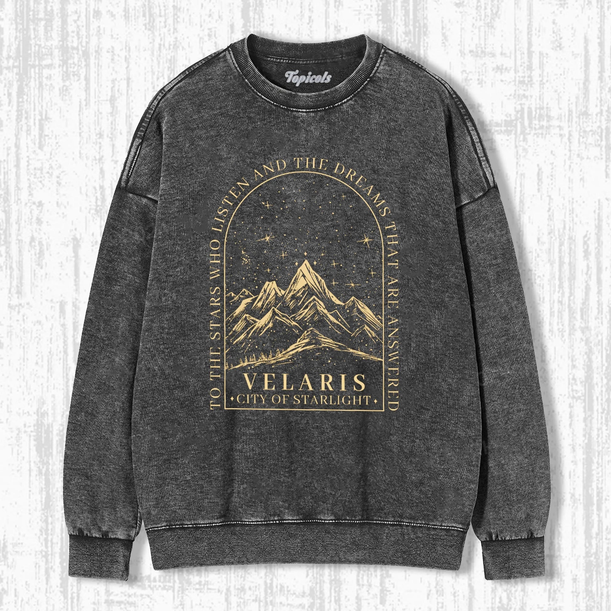 TO THE STARS WHO LISTEN AND THE DREAMS THAT ARE ANSWER SWEATSHIRTS - clothing by TeeHivey.com