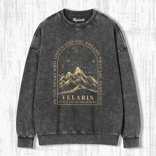 TO THE STARS WHO LISTEN AND THE DREAMS THAT ARE ANSWER SWEATSHIRTS - clothing by TeeHivey.com