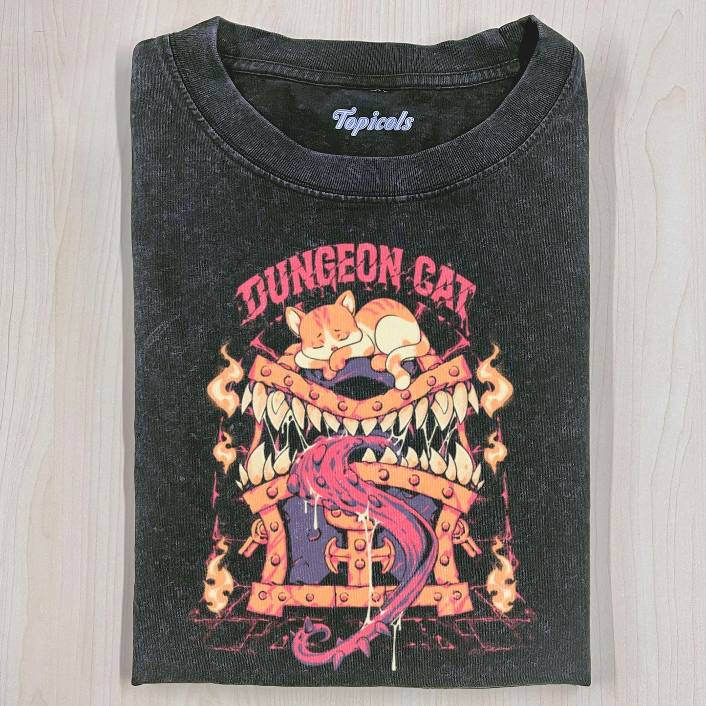 DUNGEON CAT T-SHIRT