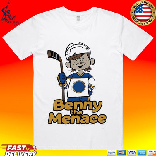 Benny The Menace Buffalo Sabres Hockey T-shirt