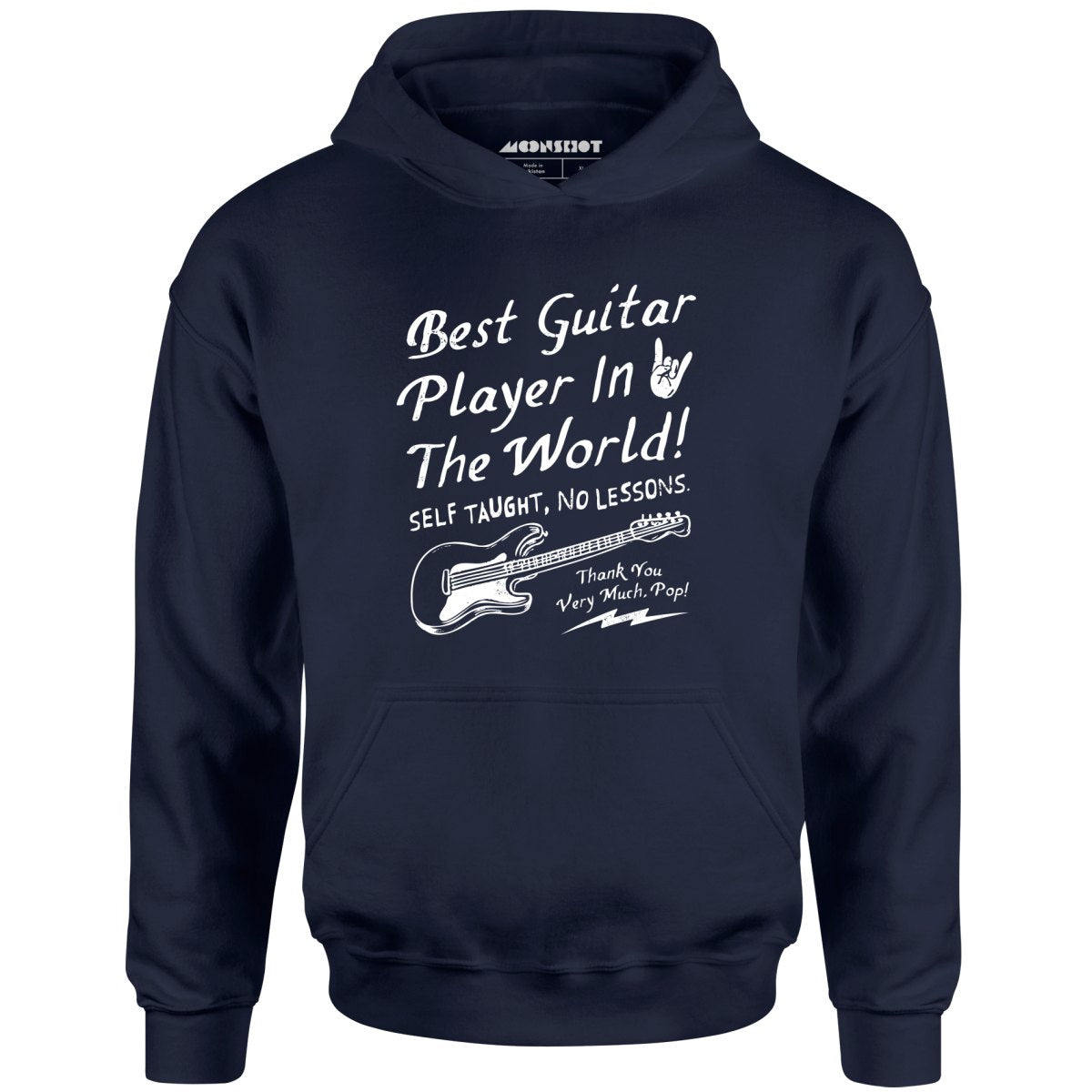 Best Guitar Player in The World Textual - Unisex Hoodie