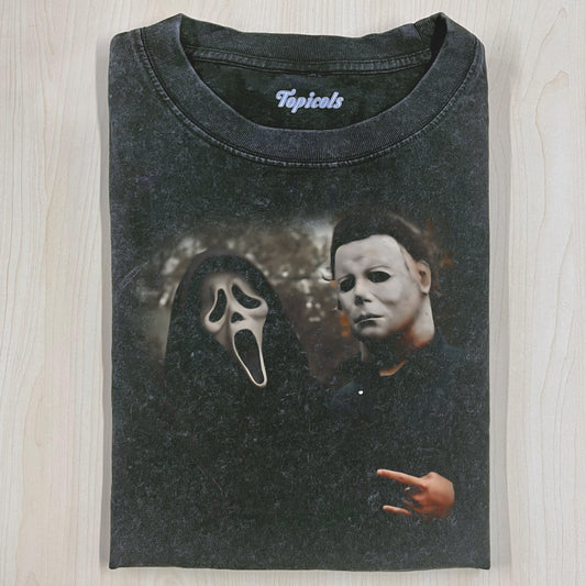 VINTAGE HALLOWEEN GRAPHIC T-SHIRT Style007