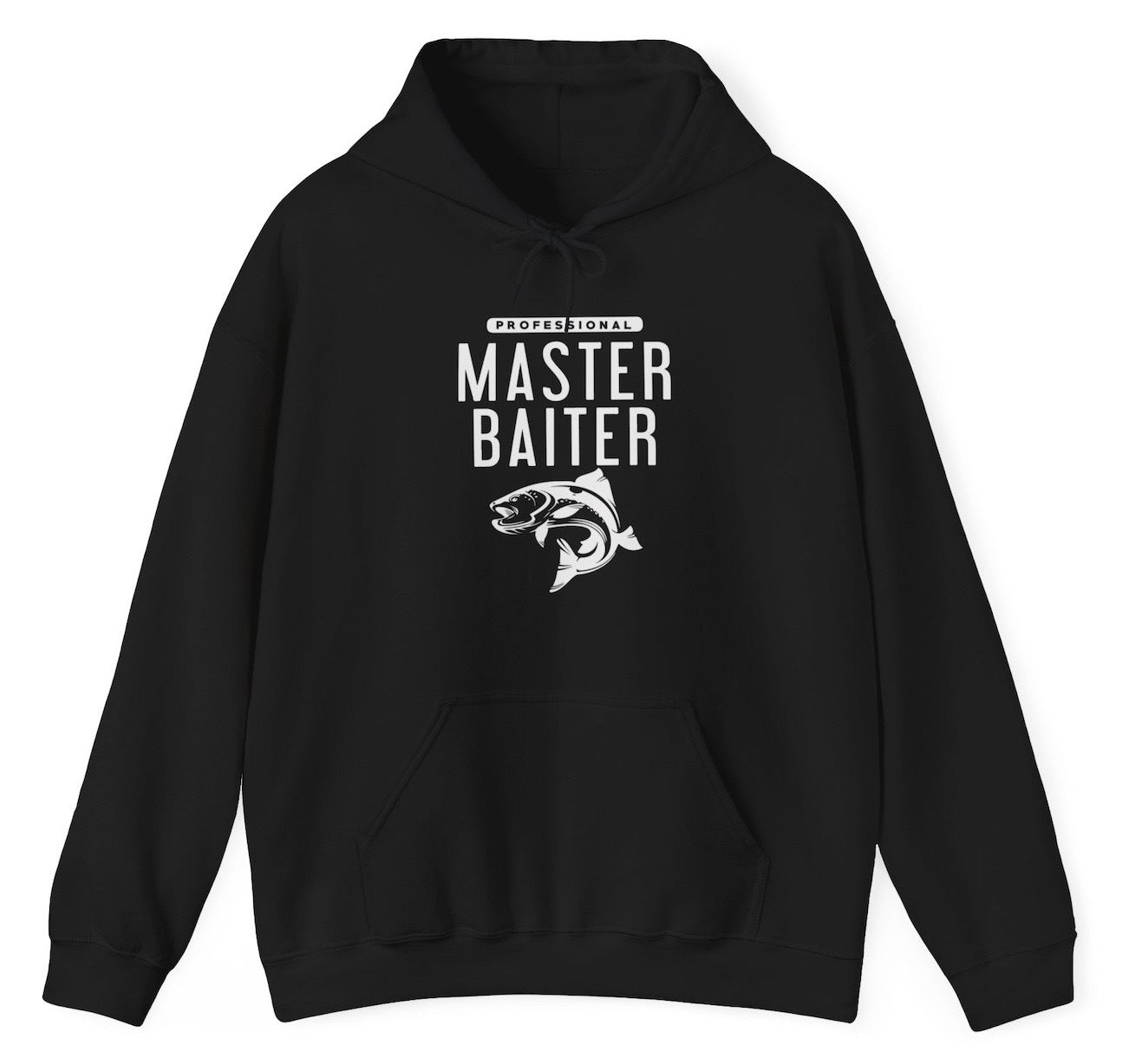Master Baiter Hoodie - clothing by TeeHivey.com (Image 1)