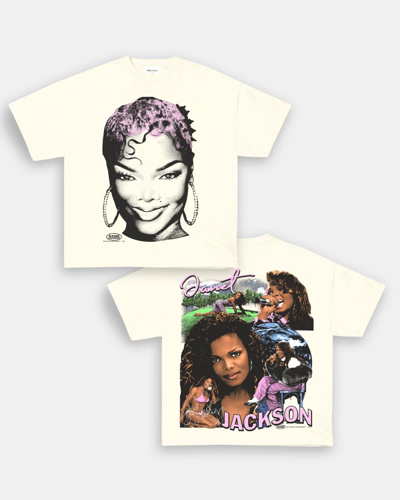 BIG FACE JANET JACKSON TEE - [DS]