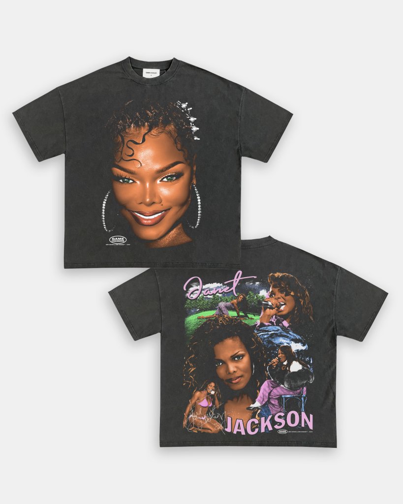 BIG FACE JANET JACKSON TEE - [DS]