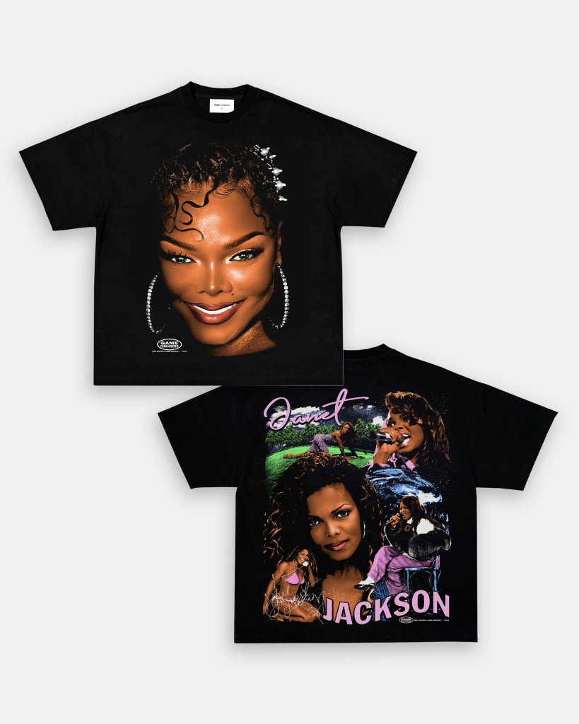 BIG FACE JANET JACKSON TEE - [DS]