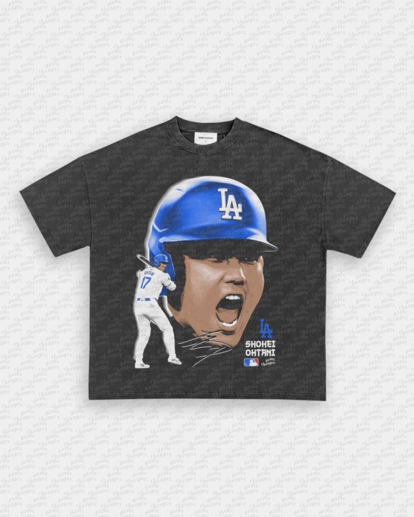 BIG FACE SHOHEI V2 TEE - clothing by TeeHivey.com (Image 2)