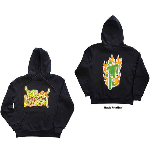 Airbrush Flames Blohsh Sweatshirt