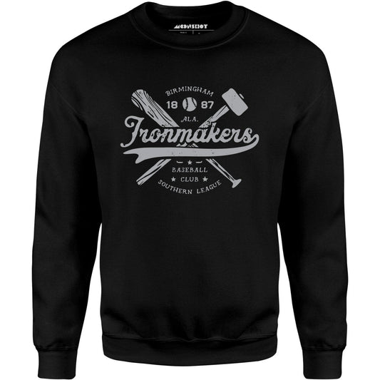 Birmingham Ironmakers - Alabama - Vintage Defunct Baseball Teams - Unisex Sweatshirt