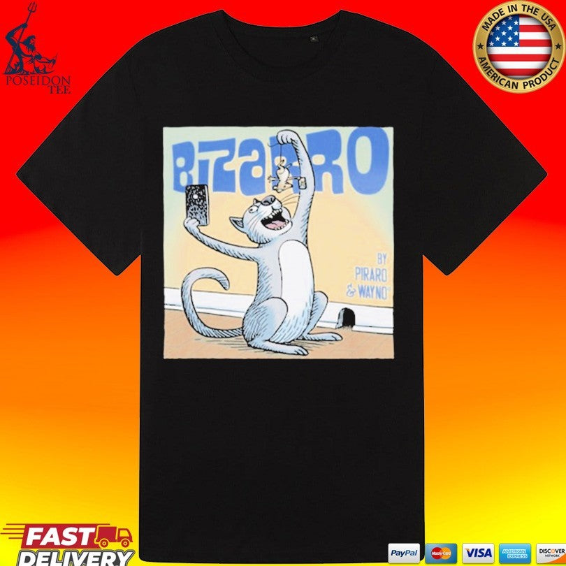 Bizarro Cat And Mouse By Piraro & Wayno T-shirt