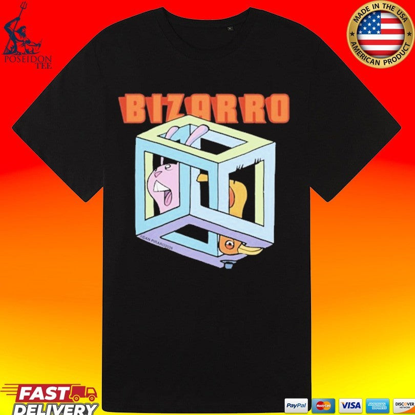 Bizarro Escher Cube T-shirt