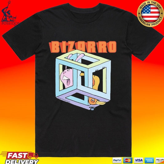 Bizarro Escher Cube T-shirt