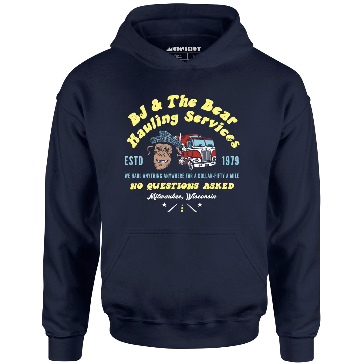BJ & The Bear Hauling Services - Unisex Hoodie