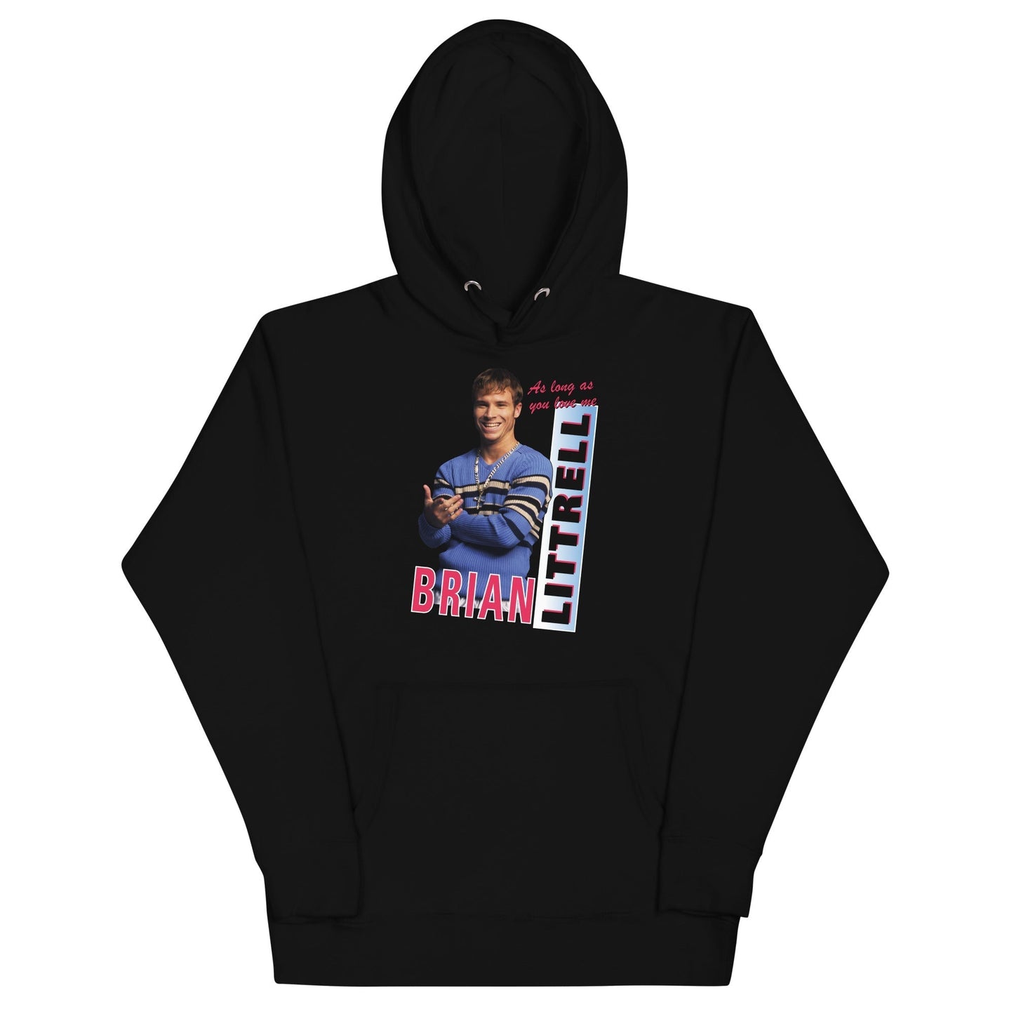 Backstreet Boys Brian Littrell Mens Hoodie Black