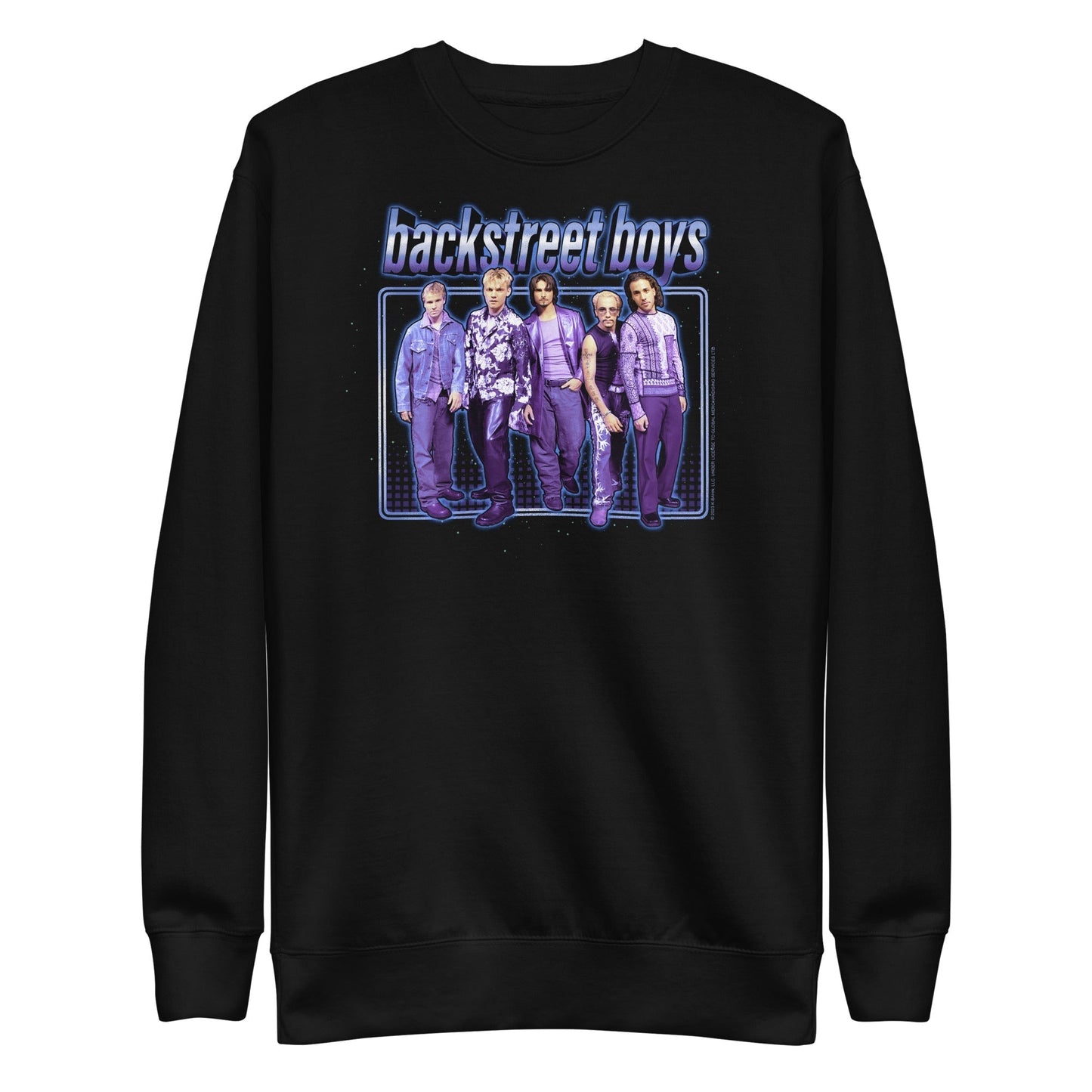 Backstreet Boys Glow Mens Sweatshirt Black
