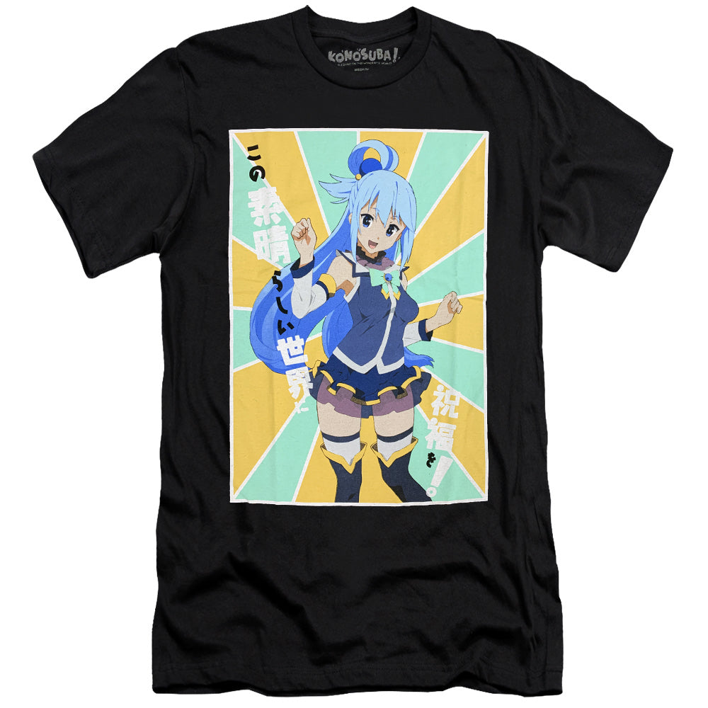 Konosuba Aqua Anime Adult T Shirt - clothing by TeeHivey.com
