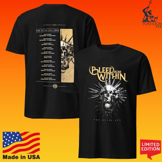 Bleed From Within The Dying Sun Tour T-shirt