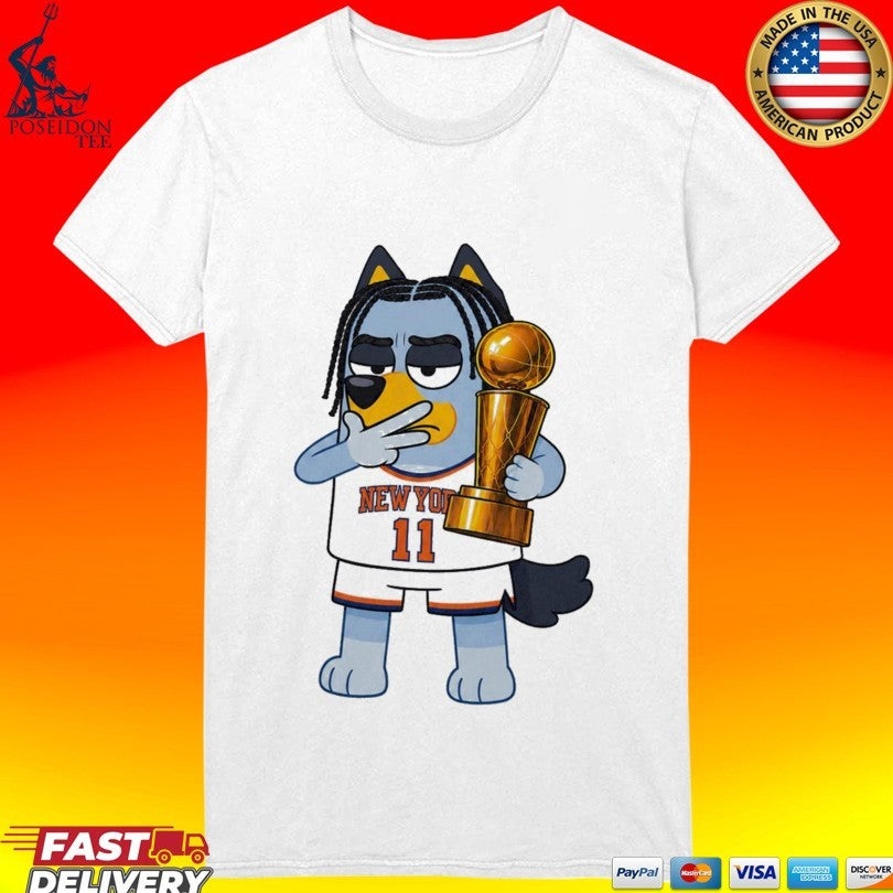 Bluey x Jalen Brunson Knicks Champs 2026 T-shirt