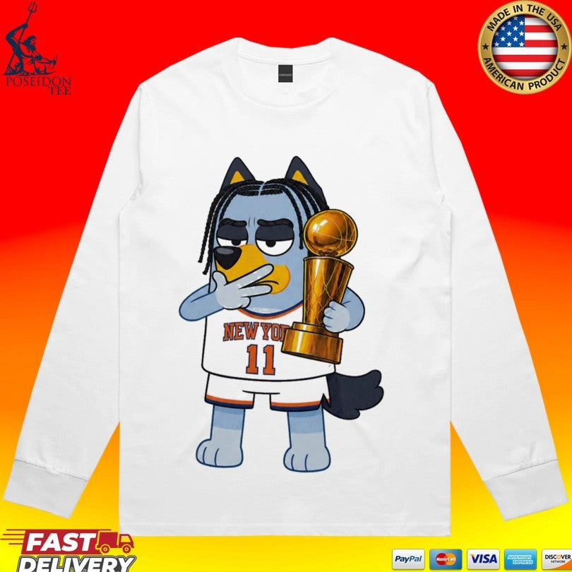 Bluey x Jalen Brunson Knicks Champs 2026 T-shirt