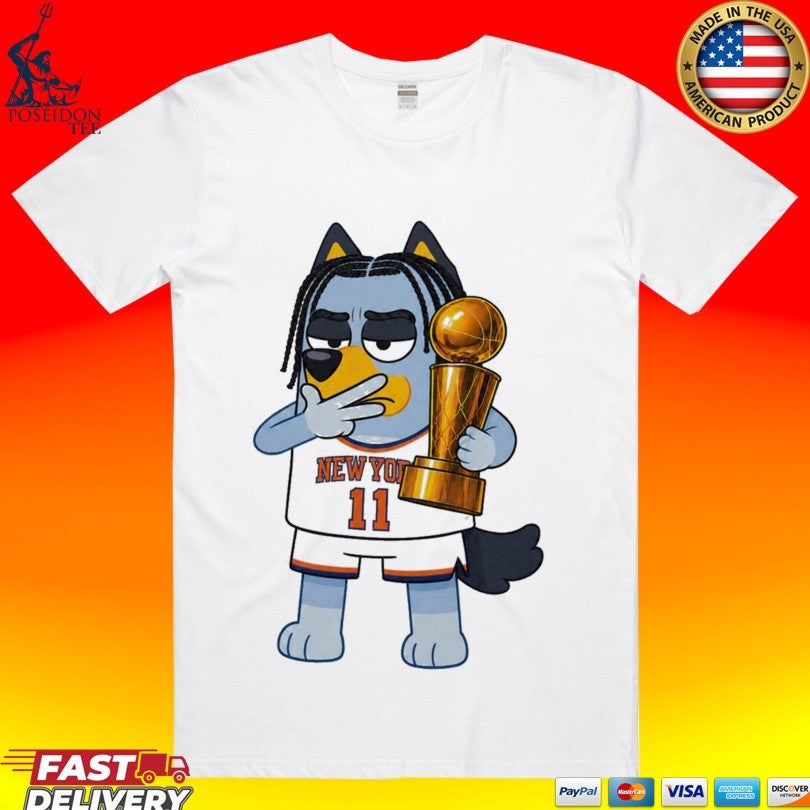 Bluey x Jalen Brunson Knicks Champs 2026 T-shirt