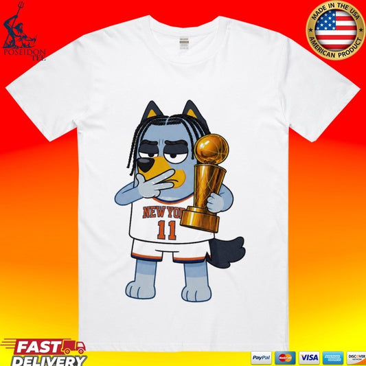 Bluey x Jalen Brunson Knicks Champs 2026 T-shirt