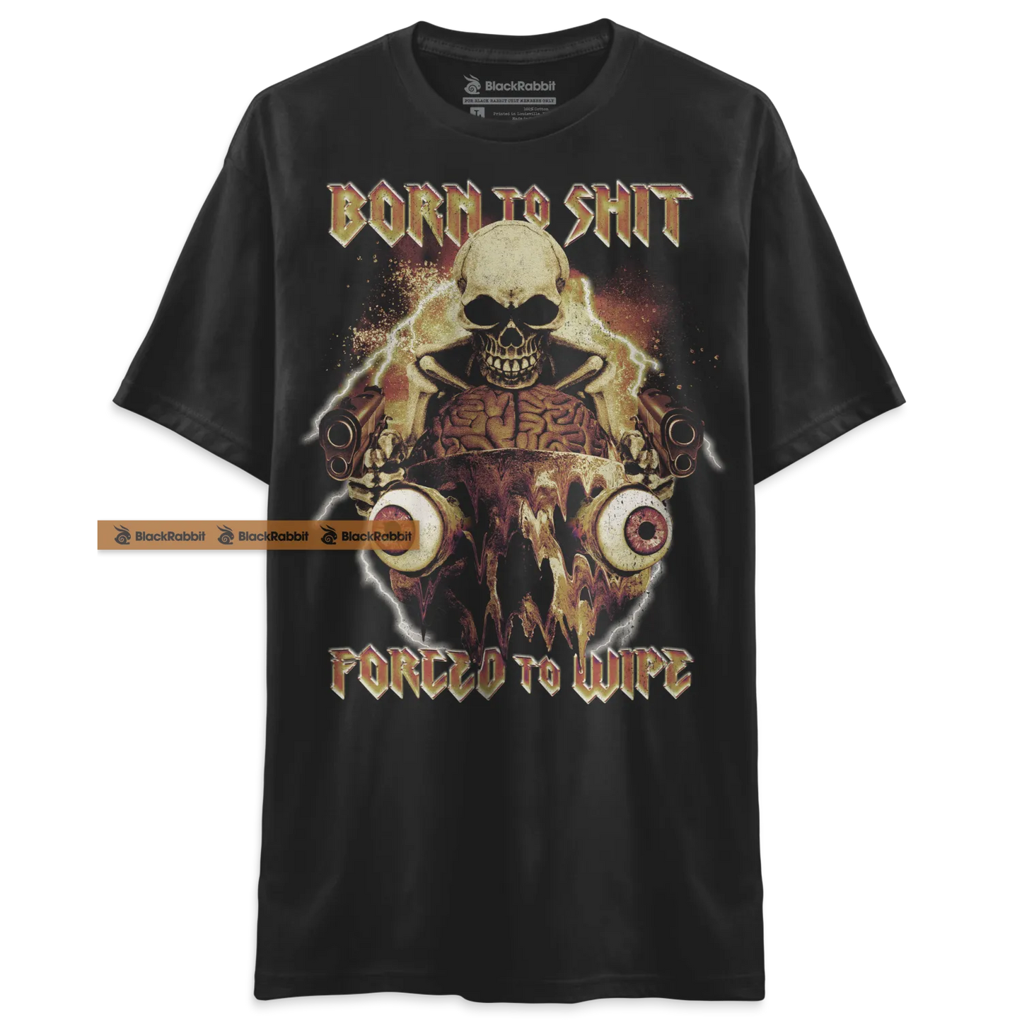 Born To Shit Forced To Wipe Pack Meme Unisex Classic T-Shirt