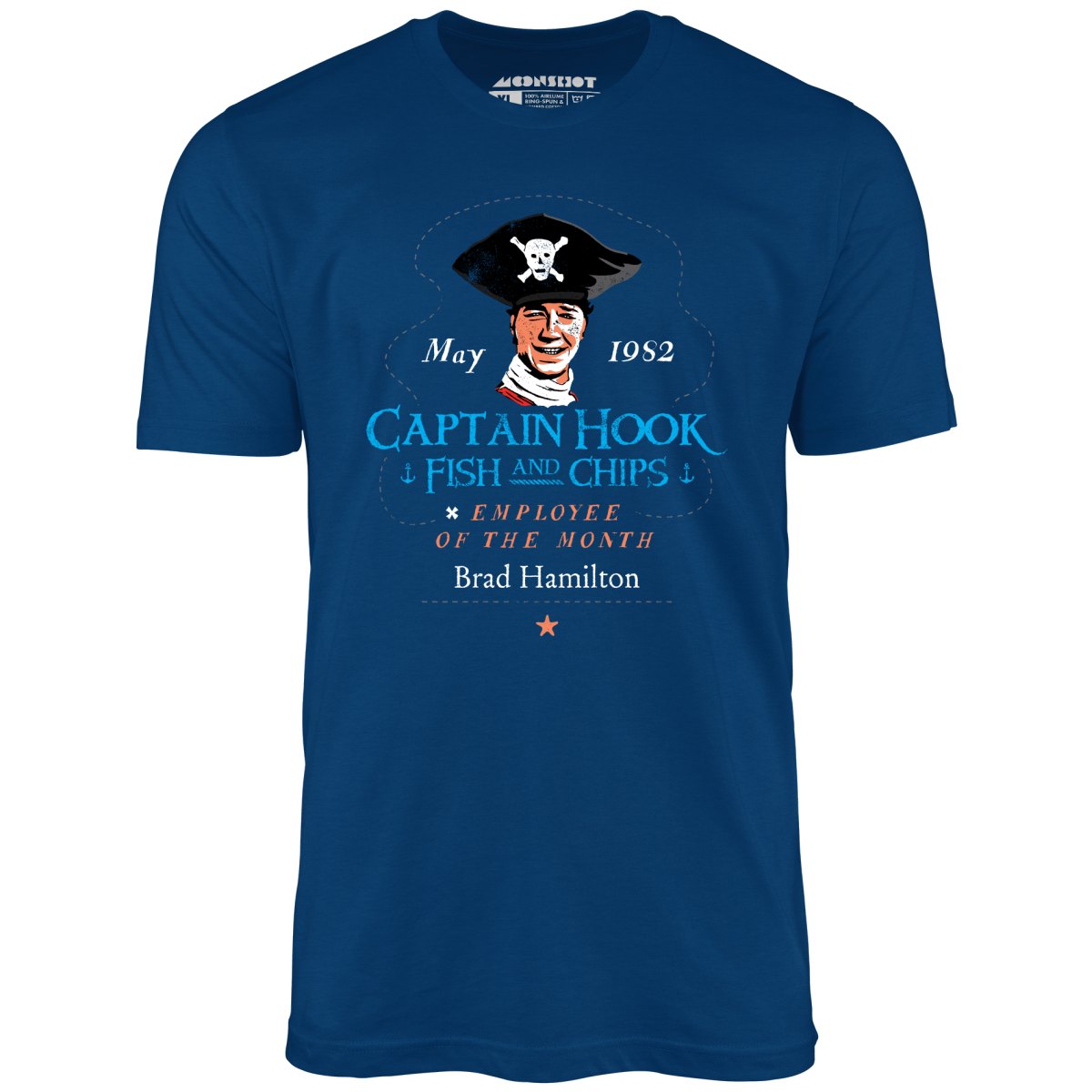 Brad Hamilton - Captain Hook Fish & Chips - Unisex T-Shirt