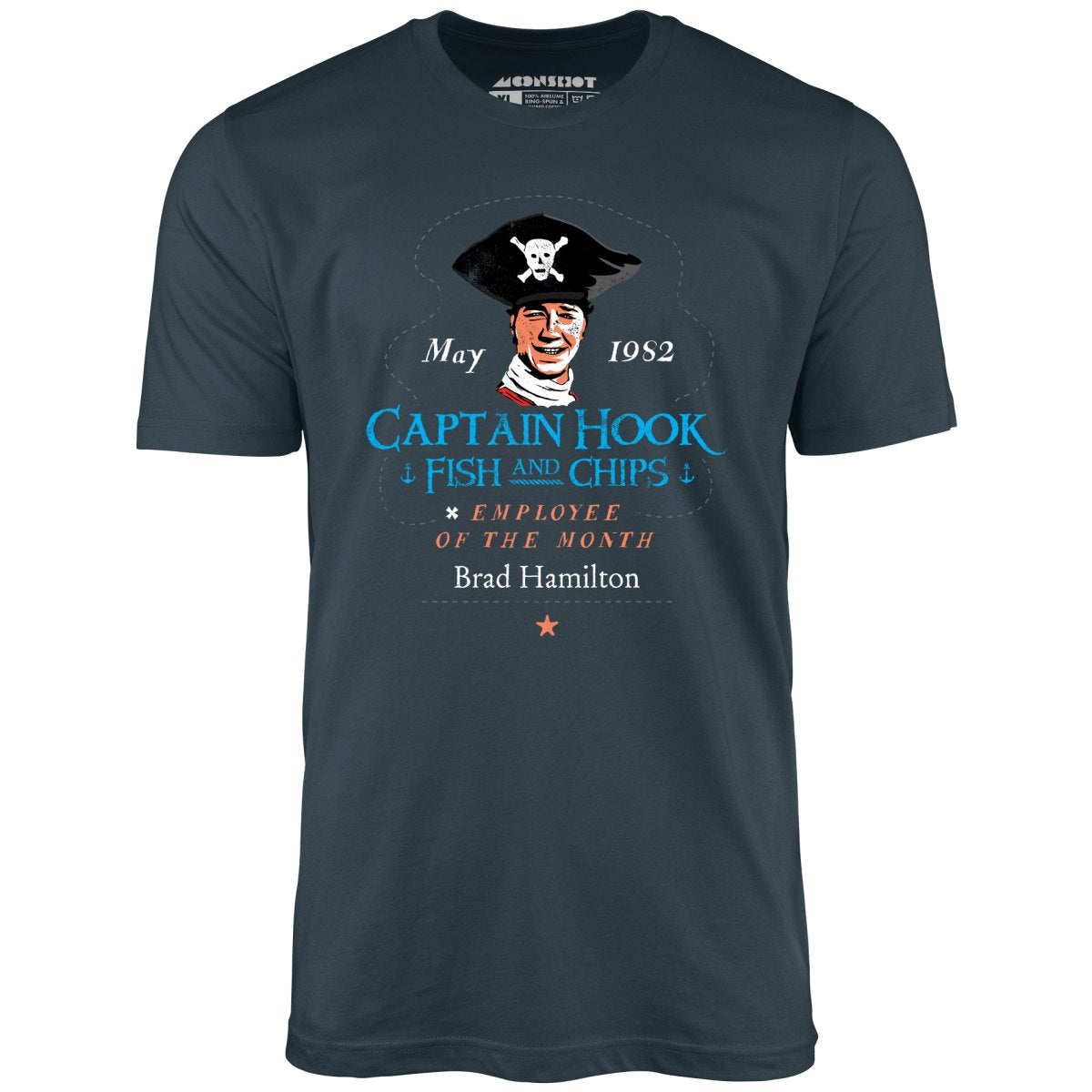 Brad Hamilton - Captain Hook Fish & Chips - Unisex T-Shirt