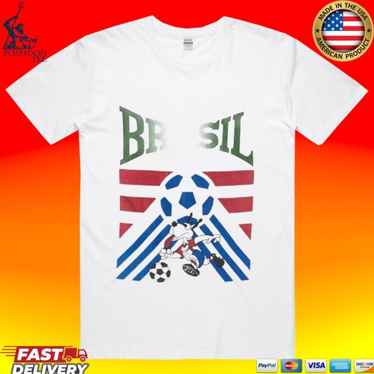 Brasil Striker Mascot Usa 94 T-shirt