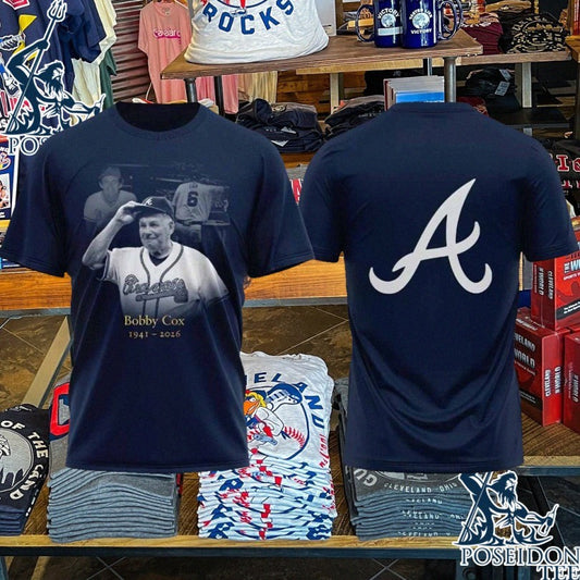 Braves Remembering Bobby Cox 1941 2026 The Legendary Manager T-shirt