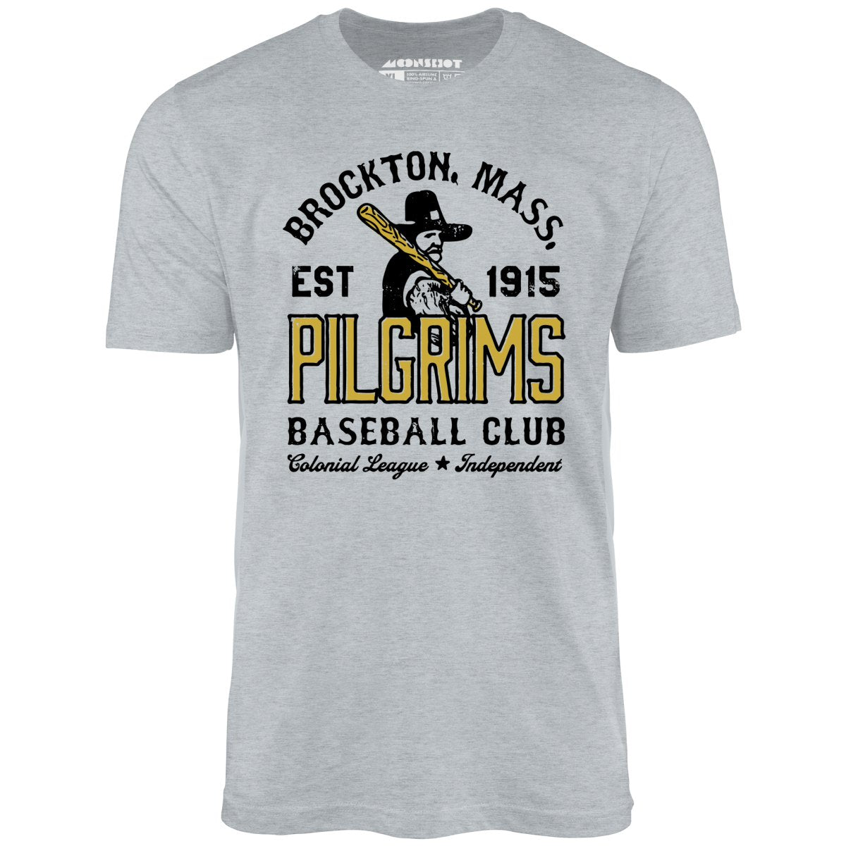 Brockton Pilgrims - Massachusetts - Vintage Defunct Baseball Teams - Unisex T-Shirt