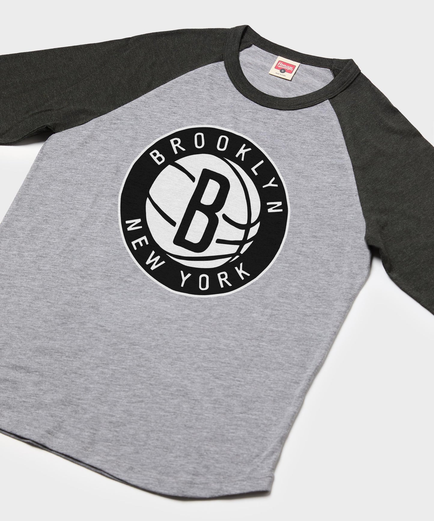 Brooklyn Nets Logo Raglan