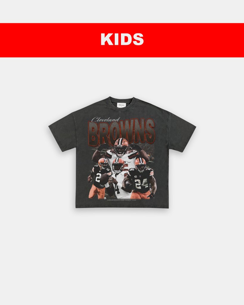 BROWNS - KIDS TEE - clothing by TeeHivey.com (Image 1)