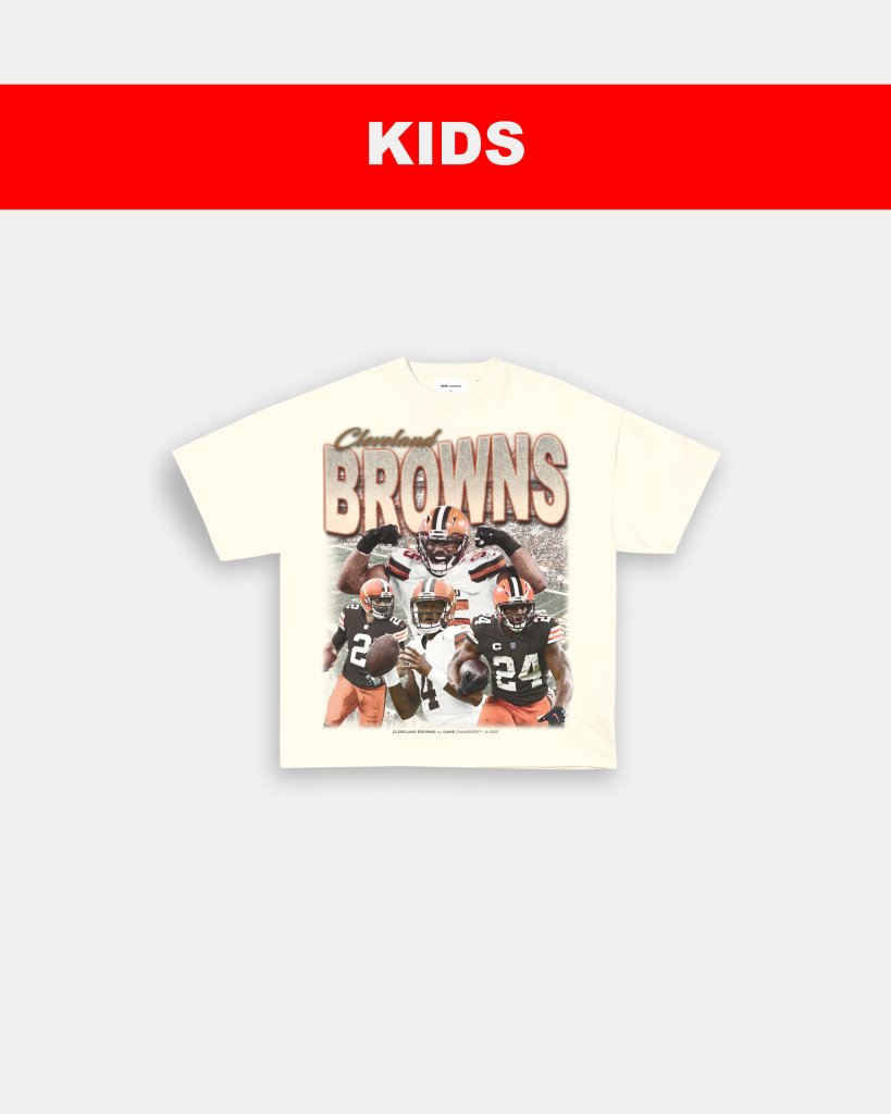 BROWNS - KIDS TEE - clothing by TeeHivey.com (Image 4)