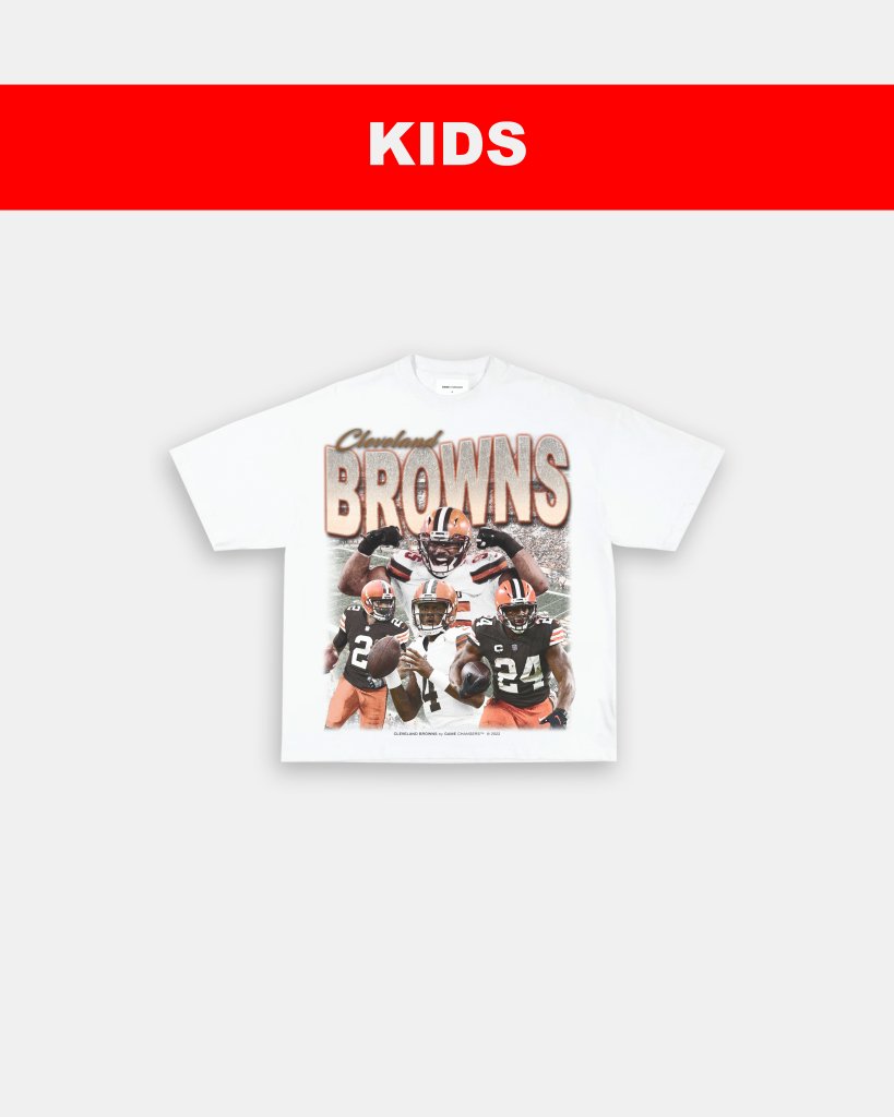 BROWNS - KIDS TEE - clothing by TeeHivey.com (Image 2)