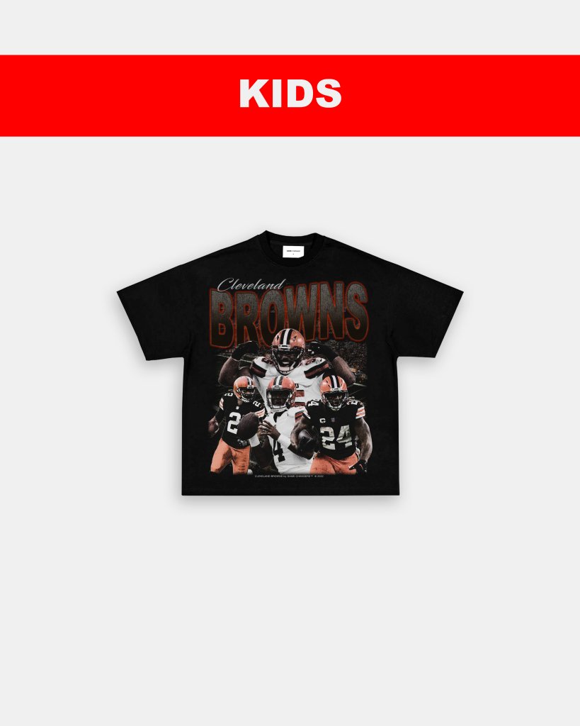 BROWNS - KIDS TEE - clothing by TeeHivey.com (Image 3)
