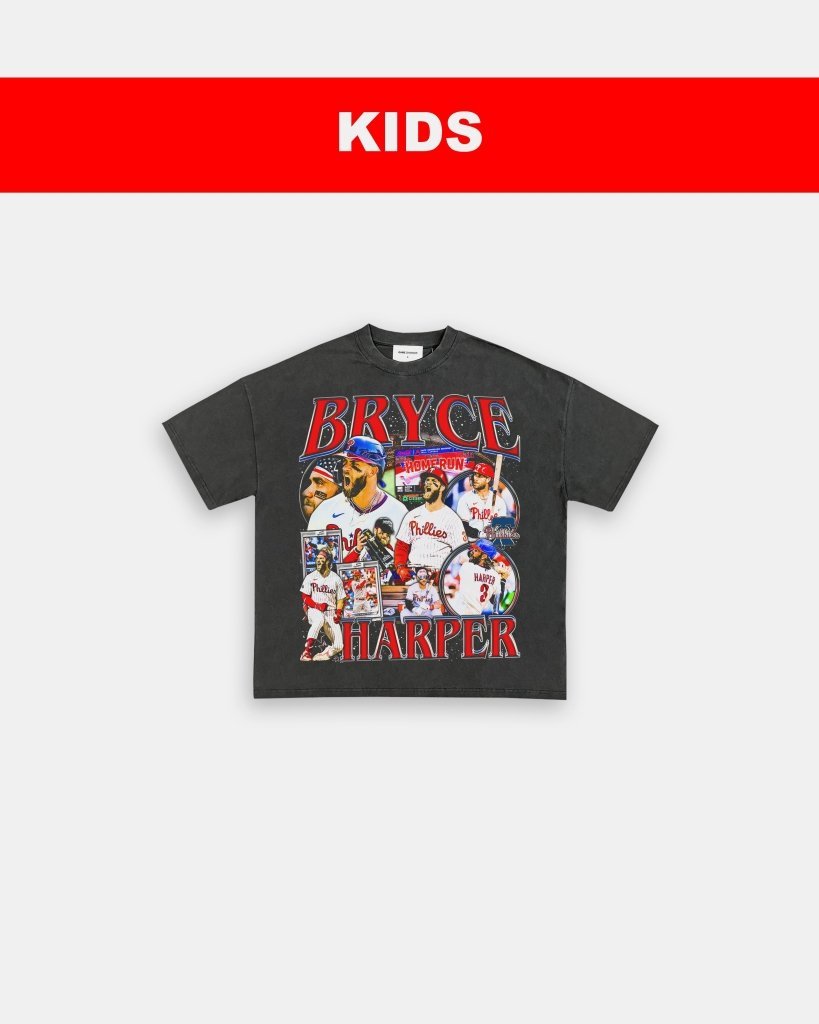 BRYCE HARPER 2 - KIDS TEE - clothing by TeeHivey.com (Image 3)
