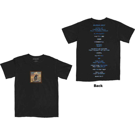 Album Tracks T Shirt Black