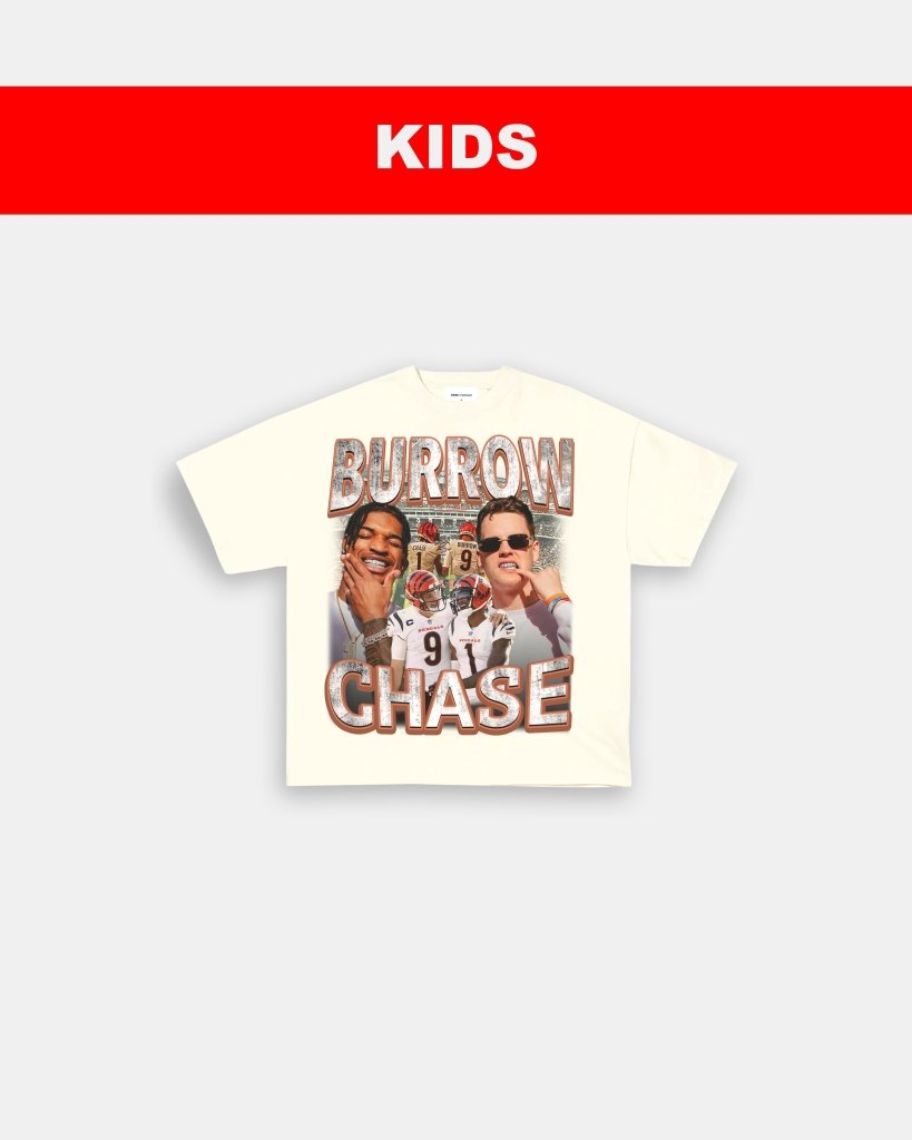 BURROW X CHASE - KIDS TEE - clothing by TeeHivey.com (Image 4)
