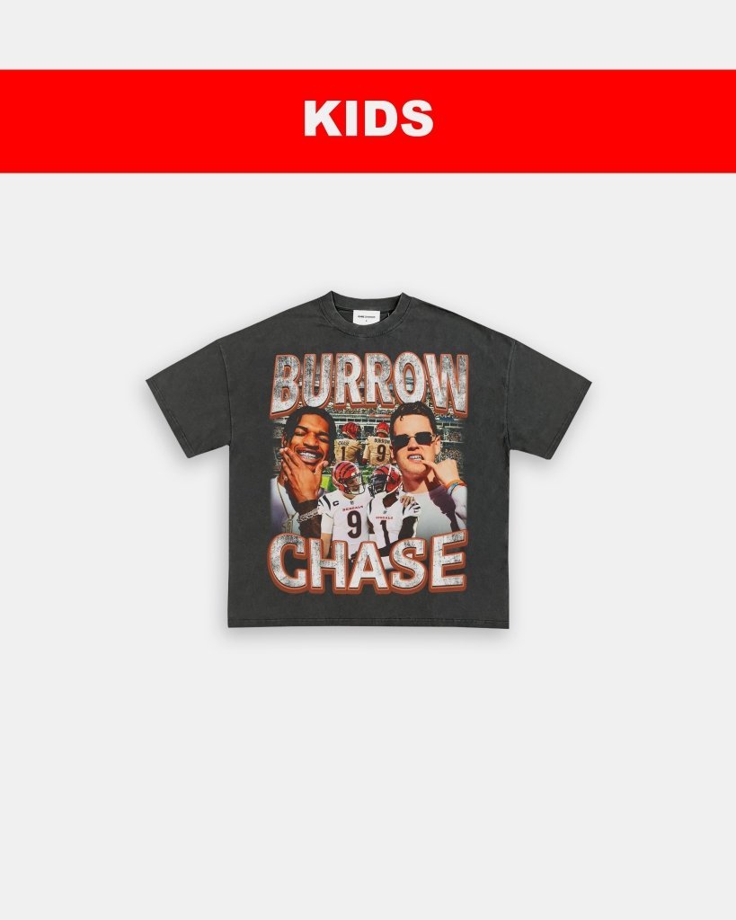 BURROW X CHASE - KIDS TEE - clothing by TeeHivey.com (Image 1)