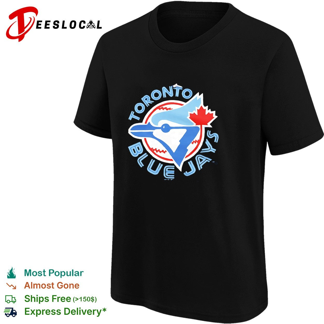 Toronto Blue Jays classic jay bird logo vintage shirt